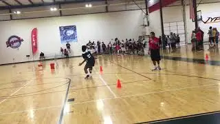 John Lucas Top 160 - 2016 Camp (FEMALE 1) Lane Agility Drill - Juliette Smith Class of 2019