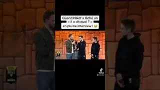 Quand Nikof a l&acirc;ch&eacute; un &laquo;&nbsp;Il a dit quoi ?&nbsp;&raquo; en pleine interview !