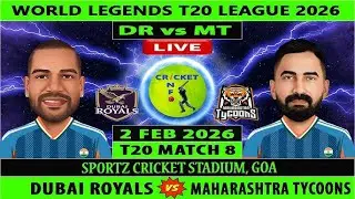 DR vs MT, 15th T20, World Legends T20 2026 live