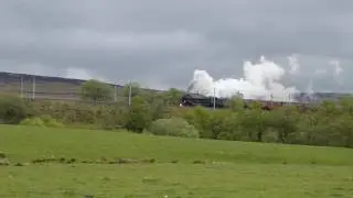 46115 Scots Guardsman-The Cumbrian Mountain Express@Shap Wells 13-5-17