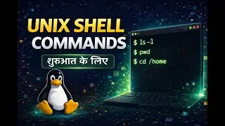 UNIX Shell Commands &ndash; Detailed Explanation for Beginners (Hindi)