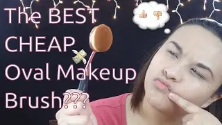 Affordable Oval Makeup Brush Dupe Review
