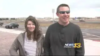 Snow Surprises Visitors in Colorado Springs
