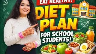 Weight Loss *Diet* Plan For School Students 🤞|| How to lose weight in teenage ?