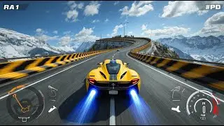 Crazy Car Mega Ramp Impossible Racing  Impossible Car Stunts