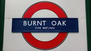 Northern Line 1995 Stock Train: COLINDALE - BURNT OAK