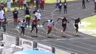 Lorenzo Lingard USATF 100M Qualifier