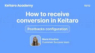 Keitaro Academy. Receiving conversion/postback to tracker, fixing issues. Offer type redirect.