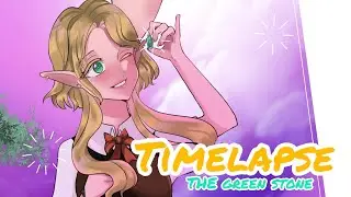 [Timelapse] - The Elf and the Magic Stone 🧝🎋