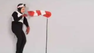 maus im liegen - skispringen