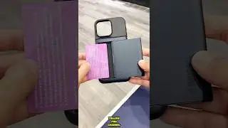 Spigen Slim Armor CS Case Has A Convenient Card Compartment For iPhone 15 Pro Max #shorts