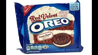 Red Velvet OREOS UNWRAPPING