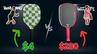 CHEAP VS EXPENSIVE: Pickleball Paddle Challenge!