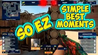 S1MPLE ТВОРИТ ЧУДЕСА В МАТЧЕ ПРОТИВ GAMBIT | CS:GO BEST MOMENTS | КСГО ЛУЧШИЕ МОМЕНТЫ МАТЧЕЙ | BEST.
