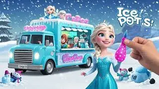 Elsa&rsquo;s Ice Counting Finger Pop Truck 🚚❄️ | Learn Numbers 1&ndash;5 | Fun Kids Song