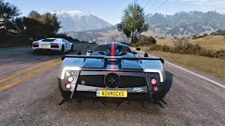 PAGANI ZONDA CINQUE ROADSTER - THE GOLIATH RACE #forzahorizon5 