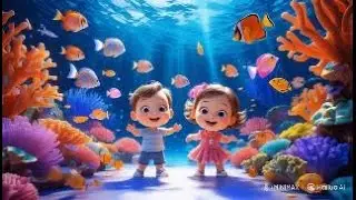 CHILDREN OF THE SEA | TODDLER SONG | +#kidssong #ai  #toddlersongs #nurseryrhymes #aigenerated