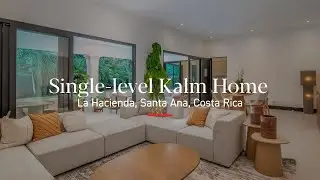 Inside a stunning single level home in San Jose Costa Rica