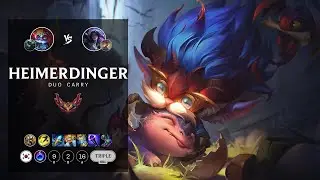 Heimerdinger Bot vs Kai'Sa - KR Grandmaster Patch 12.18