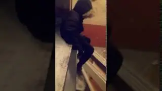 finland boy FAIL #2 boy jump and hurt his hand