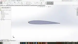 How to import airfoil from dat file or internet to Solidworks