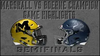 Fort Bend Marshall vs Boerne Champion - 2019 Texas High School Football Playoff Highlights