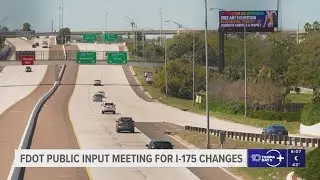 FDOT public input meeting this morning for possible I-275 changes