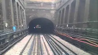 District Line - Drivers Eye View - High Street Kensington - Edgware Rd - C Stock - Carriage 5507