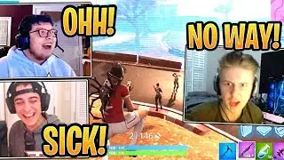 Cloak, Aydan and Symfuhny in SHOCK Watching *NEW* Pro Player DOMINATING in Winter Royale!