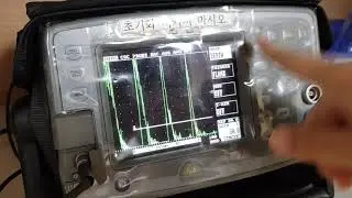 초음파 탐상검사 실습(step wedge 이용 두께 측정하기)-NDT 노명수