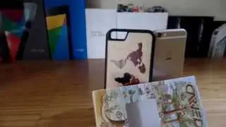 Add Some Wood Flair To Your iPhone! - Carved Real Wood iPhone 6/6 Plus Case Review!