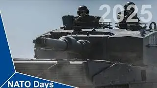 Leopard 2A4 in Action &mdash; Czech Main Battle Tank Display | NATO Days Ostrava 2025