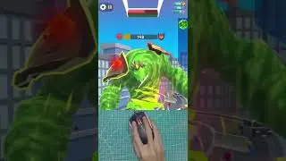 SURVIVAL! 🤯 Fighting The GREEN GIANT ELEMENTAL The BOSS! (Mechangelion Robot Fighting SHORTS)