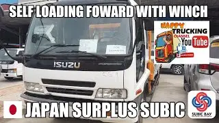 READY TO PULLOUT PAINTED CHASSIS FORWARD SELF-LOADING JAPAN SURPLUS TRUCK SUBIC GOOD CONDITION WATCH