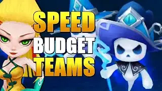 2A Howl Budget Speed Farming Team | Summoners War