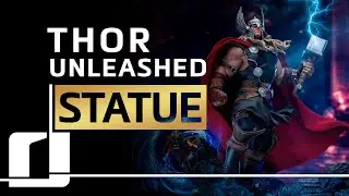 Thor Unleashed Deluxe - Marvel | Statue Reveal - Iron Studios