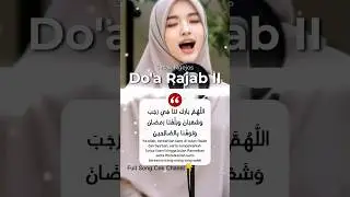 Lagu Doa Rajaban Versi Qasidah Sholawat 🤲🤲🎧 #trending #doa #doamustajab #trending #like #subscribe