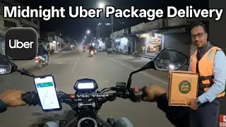 Uber Package Delivery || Uber Parcel Best Delivery App in Bike || VSK Vlogs