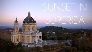 SUNSET IN SUPERGA (Turin) IN 4K: first flight with the DJI MAVIC PRO