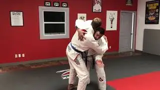 Self Defense Bear Hug from the Front Over the Arms