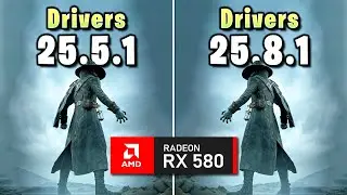 AMD Drivers 25.8.1 Tested on RX 580 - Worth Upgrading?