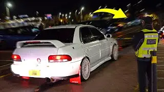Охрана вызвала ПОЛИЦИЮ на этой встрече автомобилей! — Модифицированные автомобили покидают встречу!