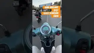Kuba Brilliant 50cc 100cc d&ouml;n&uuml;ş&uuml;m #brilliant #100cc #rks  #kuba #&ccedil;inmalı #50cc #motosiklet #scooter