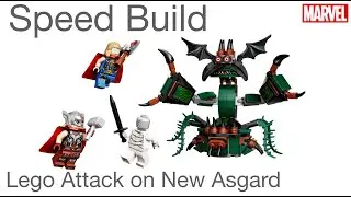 Lego 76207 Attack on New Asgard - Speed Build