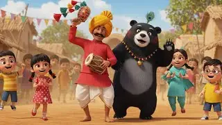 Kaalu Madari Aaya | कालू मदारी आया | Jojo Rhymes Presents Dancing Monkey Fun for Kids