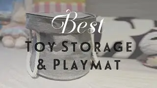 Best Lego Toy Storage with Built in Playmat For Easy Cleanups