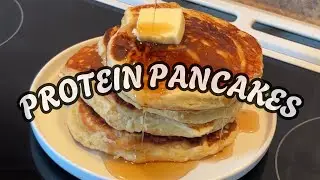 Fluffy Protein Pancakes ASMR 🥞 | Cozy From-Scratch Breakfast (No Talking)