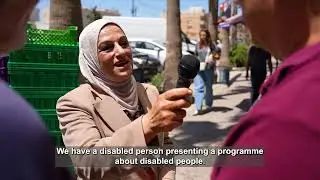 Jordan 2024 EU EOM - EU observers visited Radio Al Balad, a community radio in Amman
