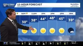 More chilly weather for the Savannah area