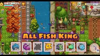 Gini cara nangkap semua Fish King di Harvest town V2 | HARVEST TOWN
